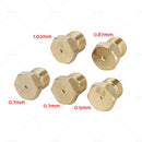 LPG Gas Jet Set Burner Gas Hob LPG Conversion Kit Jets Nozzles Propane Injectors