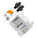 3KG/6KG 2:1 Epoxy Resin Kit Glass Water Clear Epoxy Casting Art DIY UV Jewellery