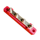 2 Way 6 Way Bus Bar Power Distribution 12V 150A Rated Terminal Block Black Red