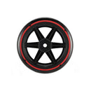 4pcs Hard Plastic Rim Tyre Tire Wheel Suitable for Drifting 1/10 RC Drift Cars