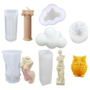 Snowflake Silicone Pendant Mold Making Jewelry Resin Necklace Mould Craft DIY 3D