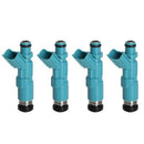 4x Fuel Injectors Suitable for Toyota Yaris Vitz Verso 1SZ 2SZ 1.0-1.3 1999-2005