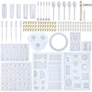 Snowflake Silicone Pendant Mold Making Jewelry Resin Necklace Mould Craft DIY 3D