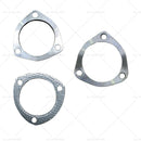 Universal Exhaust Flange Plate Set Stainless Steel 76mm - 3 inch  111mm 9mm