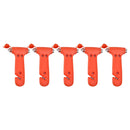 5x Emergency Safety Hammer & Window Breaker Tool Suitable For Car, Bus & Glass Cutting 2-in-1