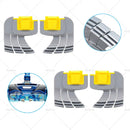 4pcs Activ Brush Scrubber For Zodiac MX6 MX8 AX10 AstralPool S10 Pool Cleaners