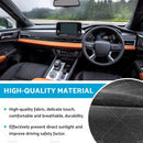 Dash Mat Suitable For Mitsubishi Outlander 2023+Dashboard Cover Pad Carpet HUD
