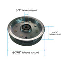 Flat Idler Pulley For 38/42/44/46/50/54 inch  MTD Cub Cadet Mowers 756-04129B
