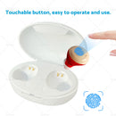 1 Pair Mini Hearing Aids In Ear Enhancer Digital Sound Voice Amplifier USB Touch