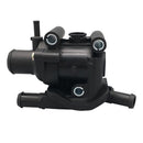 Black Thermostat Housing Assembly Compatible with Ford Focus Escape For Mazda