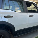 Door Handle & Rearview Mirror Cover Suitable For Prado LC250 2024 Glossy Black