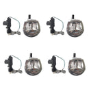 4 Set Chrome Power Operated Recessed Folding Whale Tail T-Lock Handle Toolbox