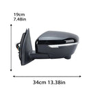 Left Wing Mirror 13 Pin Camera Suitable for Nissan Qashqai J11 2014¡§C2021