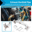 Exhaust Manifold Pipe Stainless Steel Suitable for Honda Civic 1.8L 2006 -2011