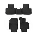 Front & Rear Car Rubber Floor Mats Suitable For Toyota RAV4 2019-2022