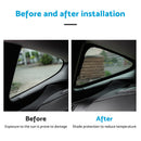 Front & Rear Sunroof Sun Shades Roof Protection Film Suitable For Tesla Model 3 2017-2021