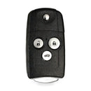 2x 4 Button Folding Remote Key Fob Shell Suitable for Honda Accord Civic CR-V - ZT2