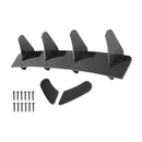 4 Fins Rear Bumper Diffuser Lip Spoiler Suitable For Volkswagen VW Golf MK7 GTI