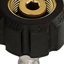 1Pair Pressure Washer Adapter 1/4 inch  Quick Connect Coupler Kit M22-14 Adapter