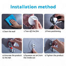 2Pcs Strong Vacuum Suction Cup Hook Bathroom Kitchen Towel Shower Hooks Holder