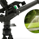 DN40 Impact Sprinkler Spray Gun Sprinkler Head w or  5 Spray Nozzles Irrigation