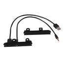 Suitable For Toyota 2 DIN Fascia car Facia dash kit side trims Brackets + usb aux port