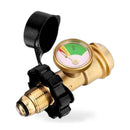 Suitable For QCC Gas Pressure Gauge Level Indicator Propane LPG Gas Bottle Cylinder Adaptor