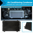 Air Con Condenser Suitable for Toyota Corolla ZZE122R 1.8L 1ZZ-FE 2001-2007 Air Conditioning Condenser Suitable for Toyota Corolla ZZE122R 1.8L 1ZZ-FE 01-07