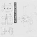 Drone Dropping Payload Delivery Thrower Air Dropper Device for DJI Mini 3 Pro - XQ1