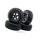 Wheels Rims Rubber Tires 12mm Hex Suitable For 1/10 Off-Road RC Rock Buggy Truck