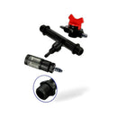 1/2" 3/4" Irrigation Venturi Fertilizer Kit Injector Water Tube Switch Filter