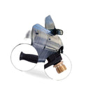Garden Hose Nozzle, Lengthen Adjustabl Nozzle Car Washing Garden Tool, Tpr Grip Spray Nozzle High Pressure Water Nozzle with 4 Patterns, for Watering Garden, Washing Cars - BD1