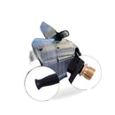 Garden Hose Nozzle, Lengthen Adjustabl Nozzle Car Washing Garden Tool, Tpr Grip Spray Nozzle High Pressure Water Nozzle with 4 Patterns, for Watering Garden, Washing Cars - BD2