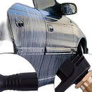 Garden Hose Nozzle, Lengthen Adjustabl Nozzle Car Washing Garden Tool, Tpr Grip Spray Nozzle High Pressure Water Nozzle with 4 Patterns, for Watering Garden, Washing Cars - XQ1