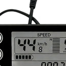 LCD Display Electric-Bike S866 24V/36V/48V Waterproof Plug For Ebike Scooter