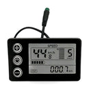 LCD Display Electric-Bike S866 24V/36V/48V Waterproof Plug For Ebike Scooter
