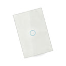 1Piece 1/2/3 Gang Touch Wall Light Switch LED 1 Way Touch Glass Switch