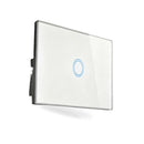 1Piece 1/2/3 Gang Touch Wall Light Switch LED 1 Way Touch Glass Switch