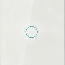 1Piece 1/2/3 Gang Touch Wall Light Switch LED 1 Way Touch Glass Switch