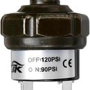 1/8 inch  NPT end Air Compressor Pressure Tank Control Switch Off 90-120 PSI