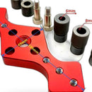 Drill Bit Vertical Pocket Hole Jig Dowel Drill Guide Self Centering Woodworking