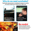 6 Layer WindScreen Sun Shade Suitable For Hyundai i30 2018- 2024 UV Protection