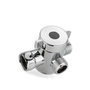 1/2 in Three Way T-adapter Valve For Toilet Bidet Shower Head Diverter Valve