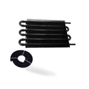 6 Row 6 AN Transmission Oil Cooler Auto Manual Radiator Converter Kit Universal