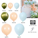 122PCS Retro Balloon Arch Kit Set Birthday Wedding Party Garland Decor Balloons
