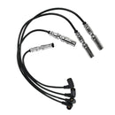 4pcs 7mm Ignition Spark Plug Wire Suitable For VW Beetle Golf Jetta 2.0 L4 98-15