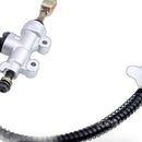 Rear Foot Brake Master Cylinder Pump Reservoir Suitable for Honda Yamaha Suzuki
