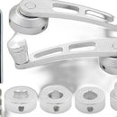 Chrome Billet Aluminum 4 1/4 Window Crank Handle For Hot Rod Chevy Ford Chrysler - XQ1