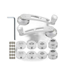 Chrome Billet Aluminum 4 1/4 Window Crank Handle For Hot Rod Chevy Ford Chrysler - ZT2
