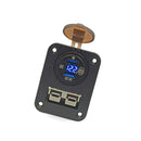 QC 3.0 3.1A USB 50 Amp Plug Dual USB Socket Flush Mount Recessed Plate - BD1